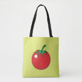Rode tomaat tote bag (Voorkant)