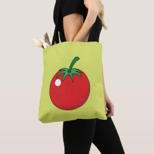 Rode tomaat tote bag
