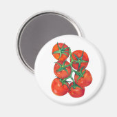 Rode tomaten magneet (Voorkant / Achterkant)