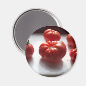 Rode tomaten magneet (Voorkant / Achterkant)