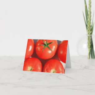 Rode Tomaten Notecard Kaart
