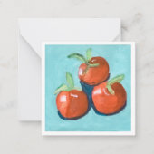 Rode Tomaten Notitiekaartje (Voorkant)
