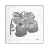 Rode tomaten op de wijnstok rubberstempel (Afrduk)