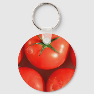 Rode tomaten sleutelhanger