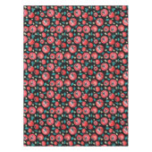 Rode tomaten voor Waterverf afspelen op zwart Tafelkleed (Voorkant)