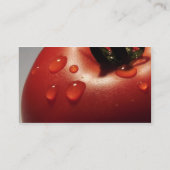 RODE TOMATO VERS FRUITS GROTTEN GEZONDE JUMMY VISITEKAARTJE (Achterkant)