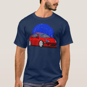 Rode Toyota Celica gts T-shirt