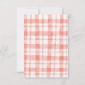 Rode tractor boerderij dieren verjaardag dank u kaart (Achterkant)