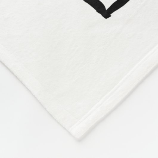  Rode Tractor Hart Bruid Boerderij Hand Fleece Deken (Hoek)