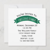  Rode Tractor Kerstboom Sla de datum op Save The Date (Achterkant)