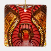  rode trap, Portugal Keramisch Ornament (Achterkant)