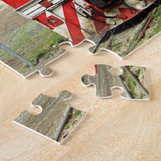 Rode treinen, Australië 2 Legpuzzel (Zijkant)