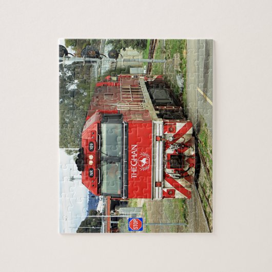 Rode treinen, Australië 2 Legpuzzel (Verticaal)