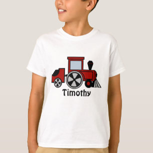 Rode Treinmotor T-shirt