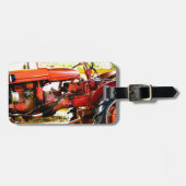  rode trekker bagagelabel (Voorkant horizontaal)