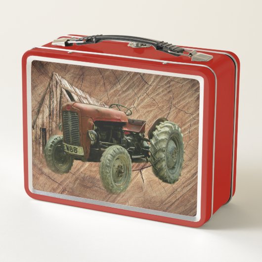  rode trekker, bijtende schuur (Achterkant)