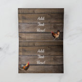  rode trekker, bijtende schuur, bedankt voor je au (Binnen)