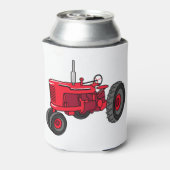  rode trekker blikjeskoeler (Blikje Achterkant)