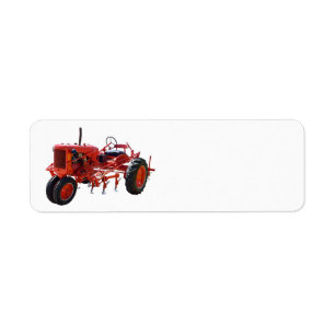 rode trekker etiket