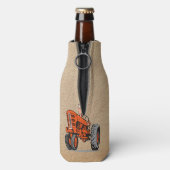 RODE TREKKER FLESJESKOELER (Fles Achterkant)