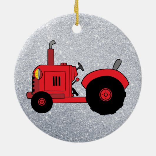rode trekker ornament (Achterkant)