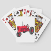 rode trekker pokerkaarten (Achterkant)