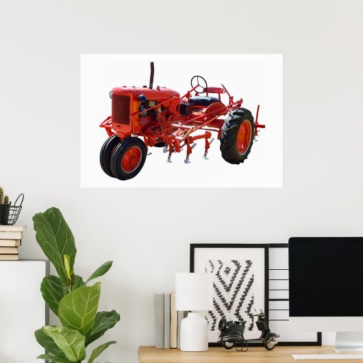  rode trekker poster (Thuiskantoor)