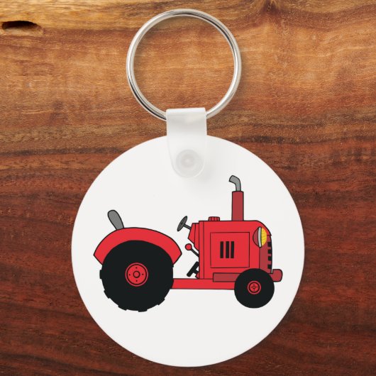  rode trekker sleutelhanger (Voorkant)