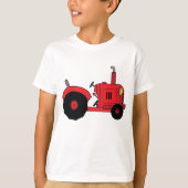  rode trekker t-shirt (Voorkant)