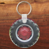 Rode trekstang sleutelhanger (Voorkant)