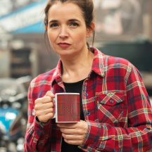 Rode Tribal Pattern Art