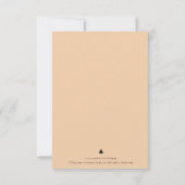 Rode Truck Vakantie Flat Wenskaart Kaart (Achterkant)