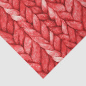 Rode trui verjaardag tissuepapier (Detail)