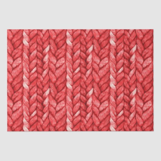 Rode trui verjaardag tissuepapier (Voorkant)