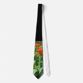 RODE TULIPS STROPDAS (Voorkant)