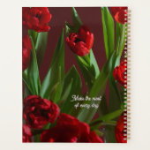 Rode Tulp Droomplanner Planner (Achterkant)