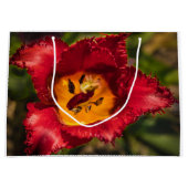 Rode tulp groot cadeauzakje (Voorkant)