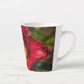 Rode tulp latte mok (Rechts)