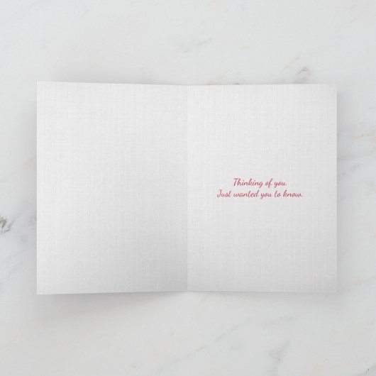 rode tulp met regendruppels op glas kaart (Binnen)