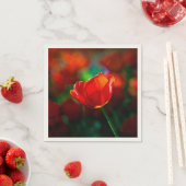 Rode tulp - Mysterie van bloei Servetten (Insitu)