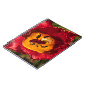 Rode tulp notitieboek (Linkerzijde)