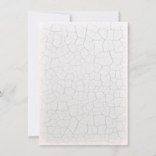 Rode tulp op het Vrijgezellenfeest van Crackle Pai Kaart (Achterkant)