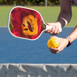 Rode tulp pickleball paddle