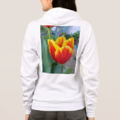 Rode Tulp Rode Vrouwen  Naam Sweatshirt (Achterkant)