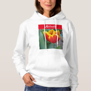 Rode Tulp Rode Vrouwen  Naam Sweatshirt