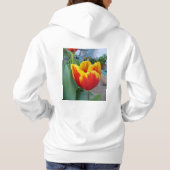 Rode Tulp Rode Vrouwen Naam Sweatshirt (Achterkant)