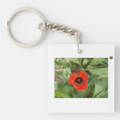 Rode Tulp Sleutelhanger (Voorkant)