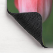 rode tulpbloem, vrolijke moederdag muismat (Hoek)