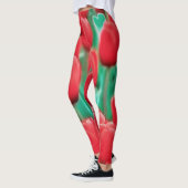Rode Tulpen Broek Leggings (Links)