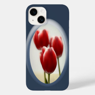 Rode tulpen Case-Mate iPhone 14 hoesje